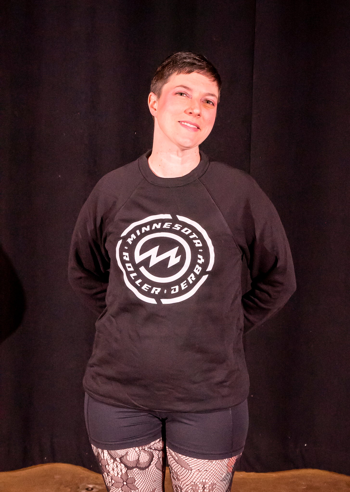 Crew Neck Sweatshirt Minnesota Roller Derby Store